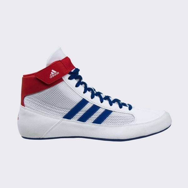 ADIDAS Wrestling Shoes 221-HVC 2 [White/Red/Blue]