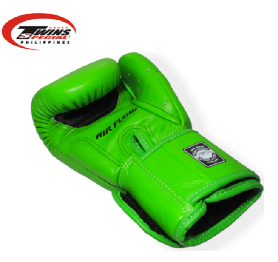 Neon green boxing gloves sales