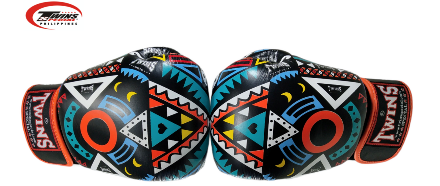 Twins Special Fancy Boxing Gloves AZTEC