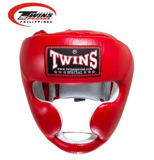 Twins Special Boxing / Muaythai Headgear [Red]