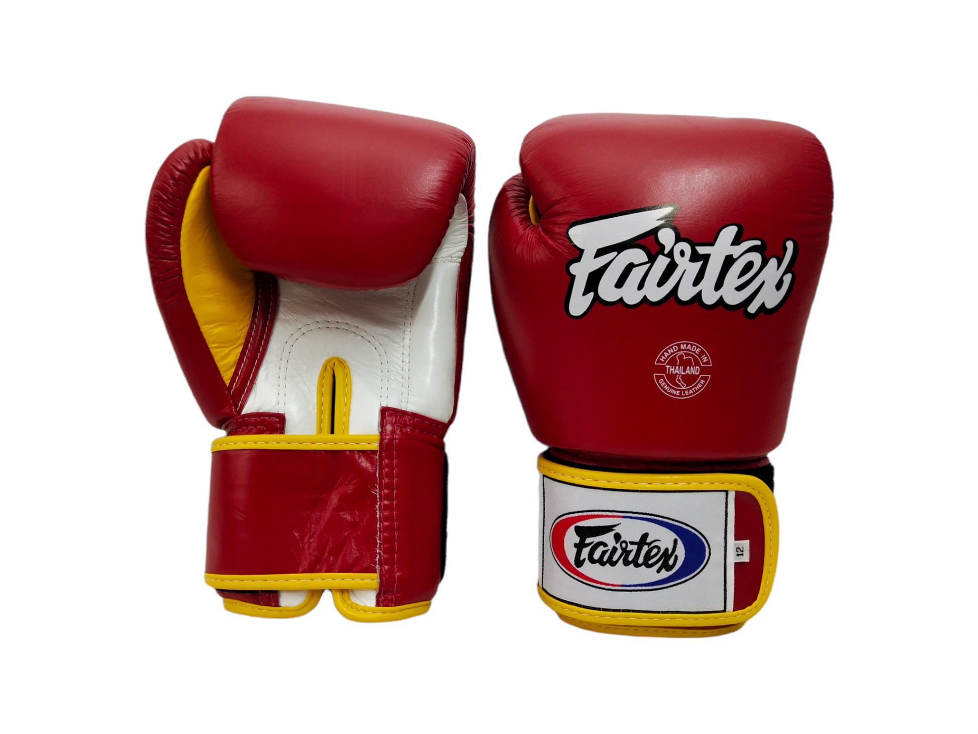 FAIRTEX BGV1 Boxing Gloves Red White Yellow