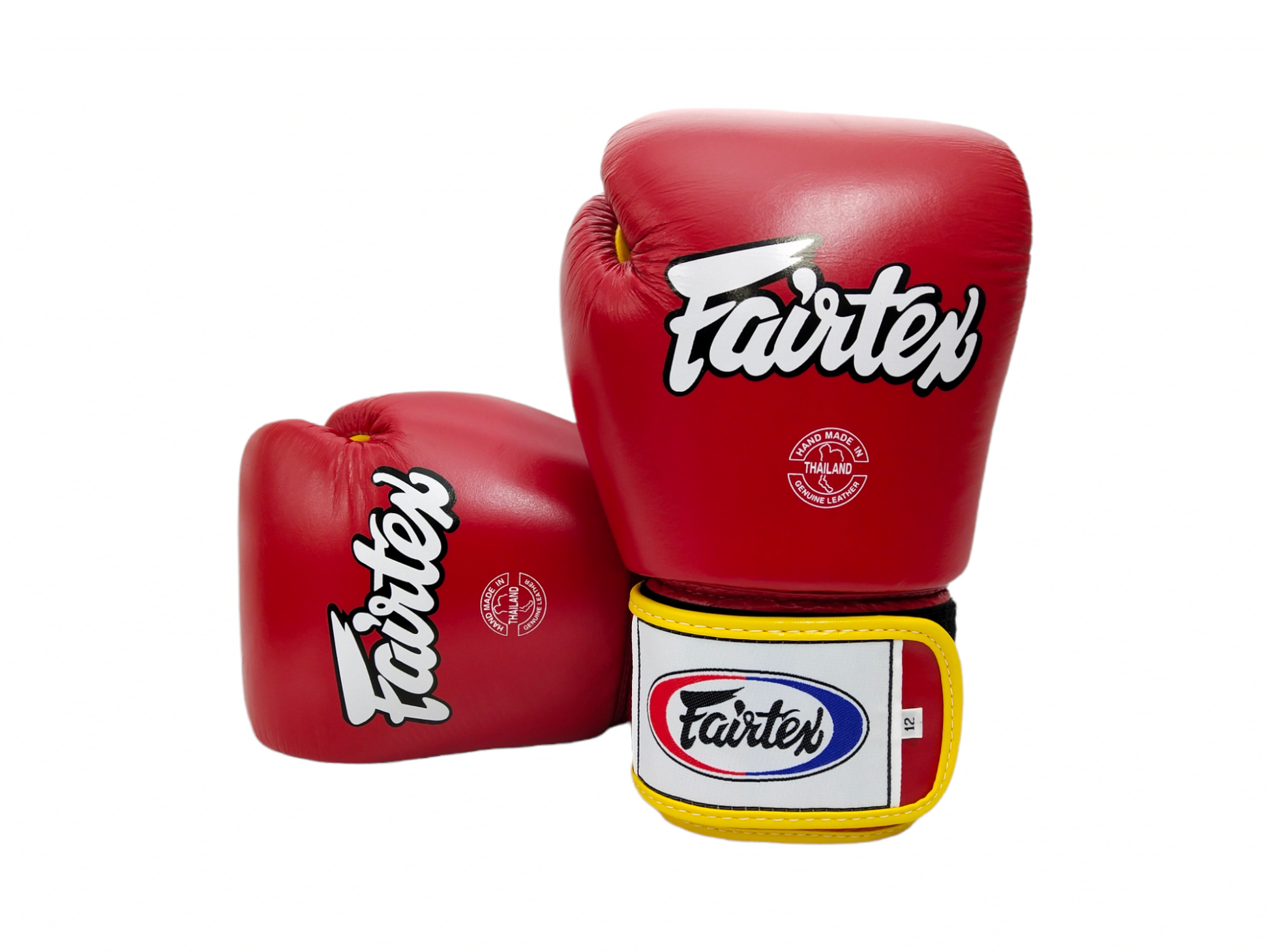 FAIRTEX BGV1 Boxing Gloves Red White Yellow