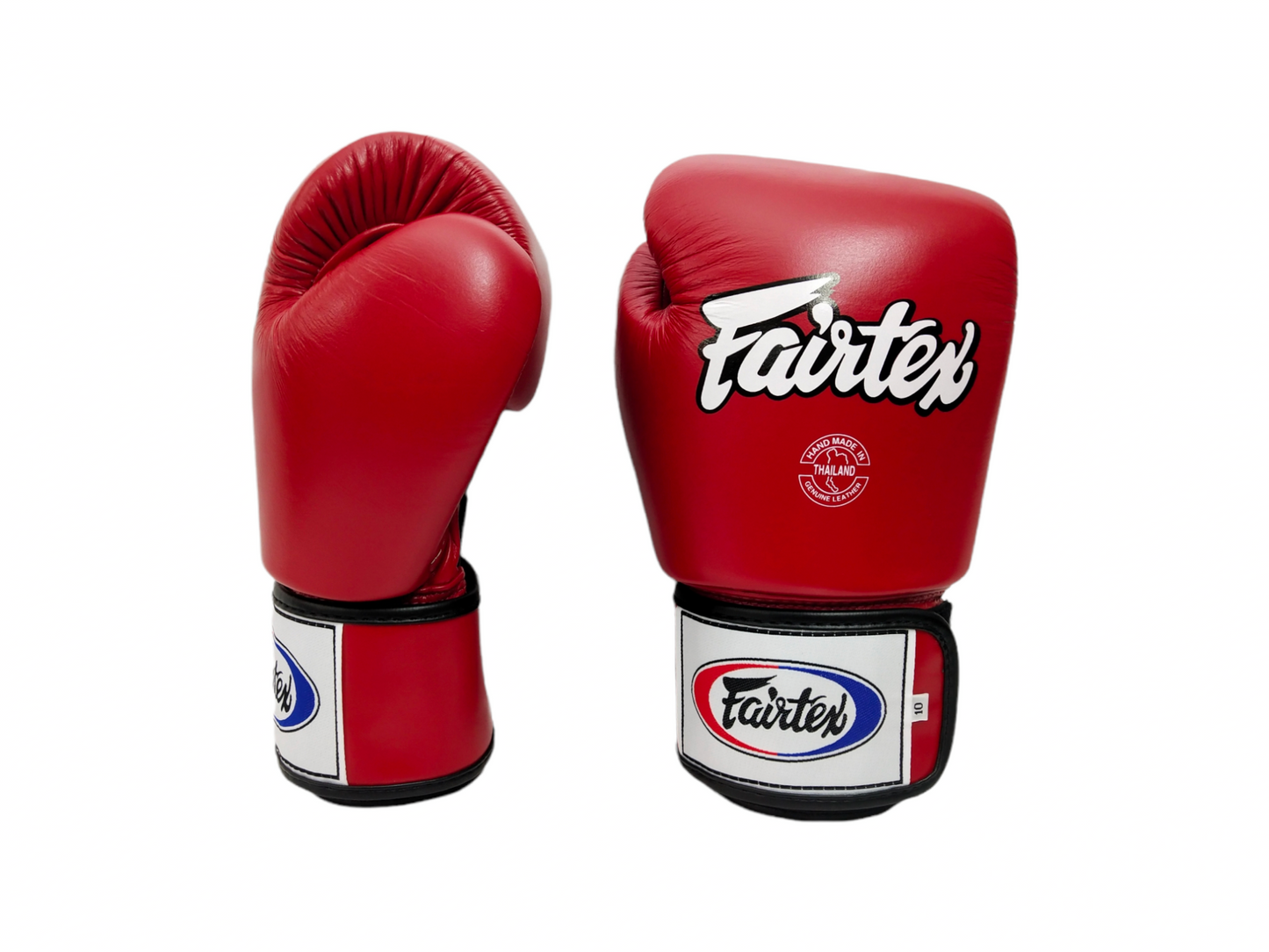 FAIRTEX BGV1 Boxing Gloves [Red/Black Piping]