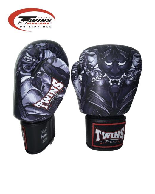 Twins Special Fancy Boxing Gloves Kabuki [Black]