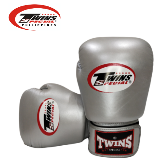 Twins Special BGVLA2 Airflow Boxing Gloves [Silver]