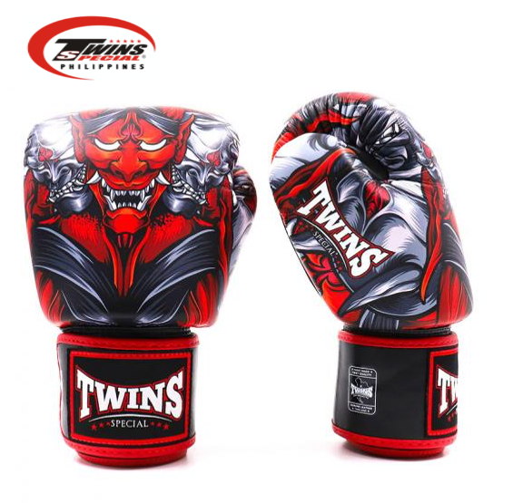 Twins Special Fancy Boxing Gloves Kabuki [Red]