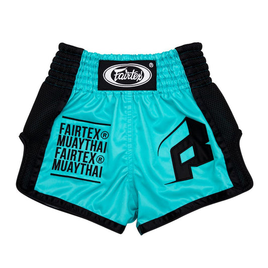 Fairtex Muaythai Shorts for KIDS - BSK2107 "Turquoise"