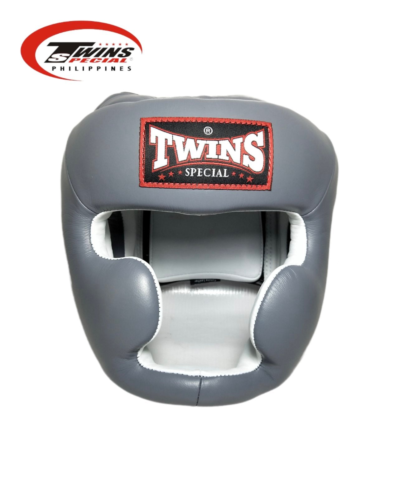 TWINS SPECIAL Boxing / Muaythai Headgear [Gray]