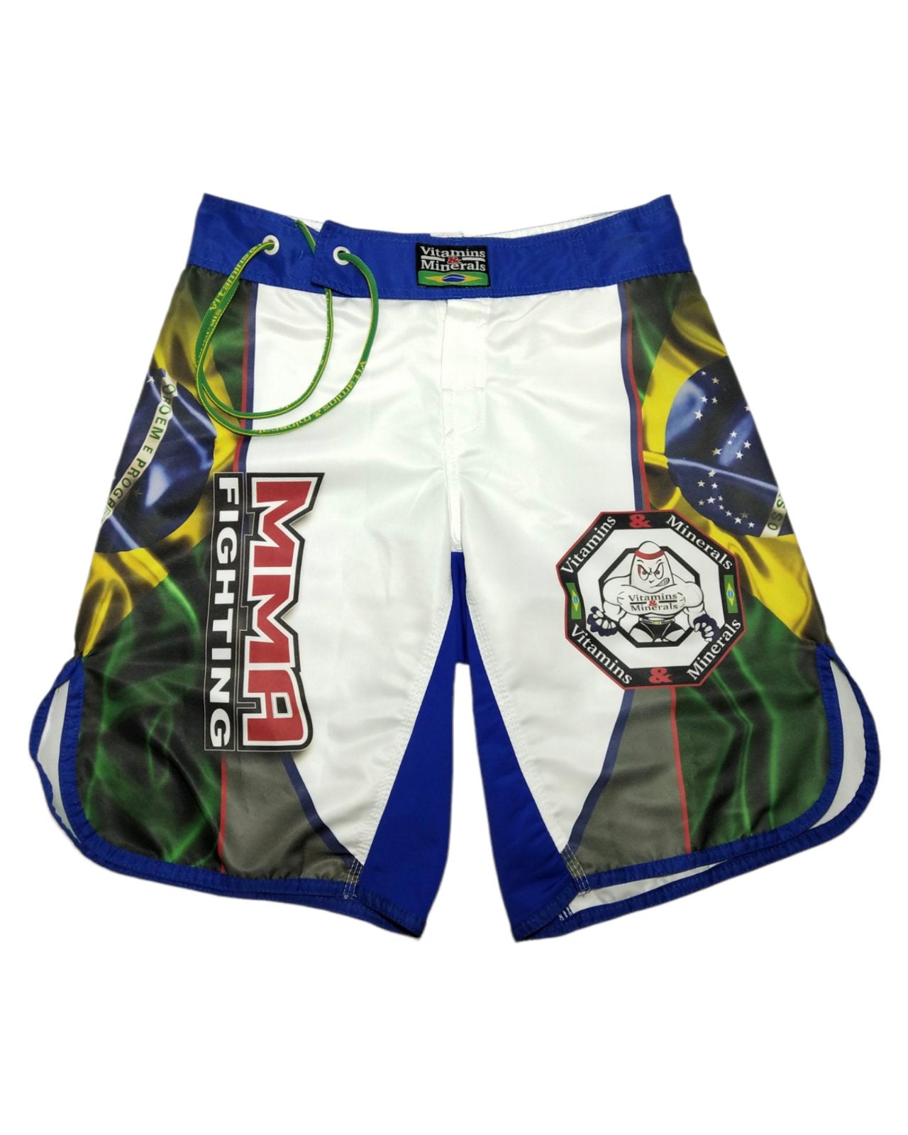 VITAMINS And MINIRAL Bermuda Brazil Flag MMA Shorts