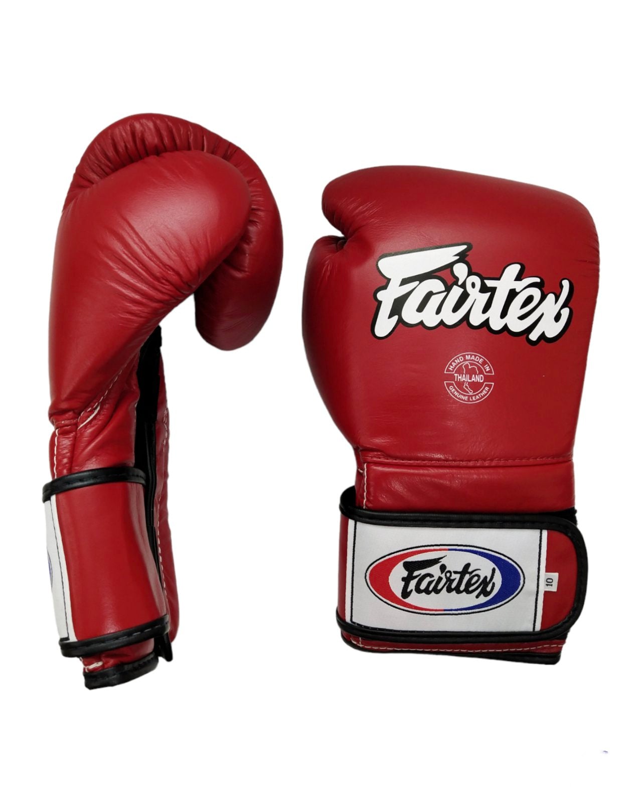 FAIRTEX BGV9 Boxing Gloves [Red/Black Piping]