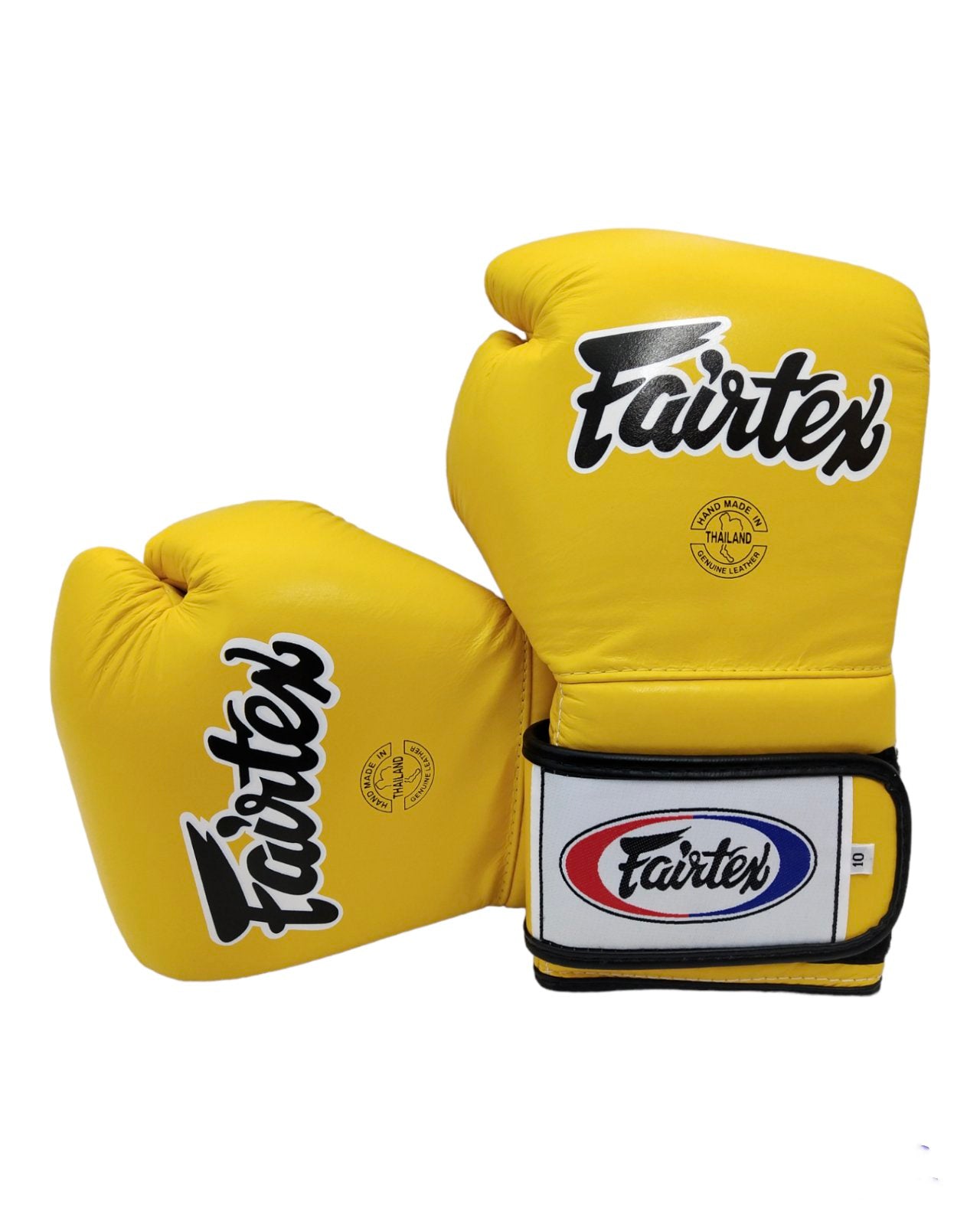 FAIRTEX BGV9 Boxing Gloves [Yellow/Black Piping]