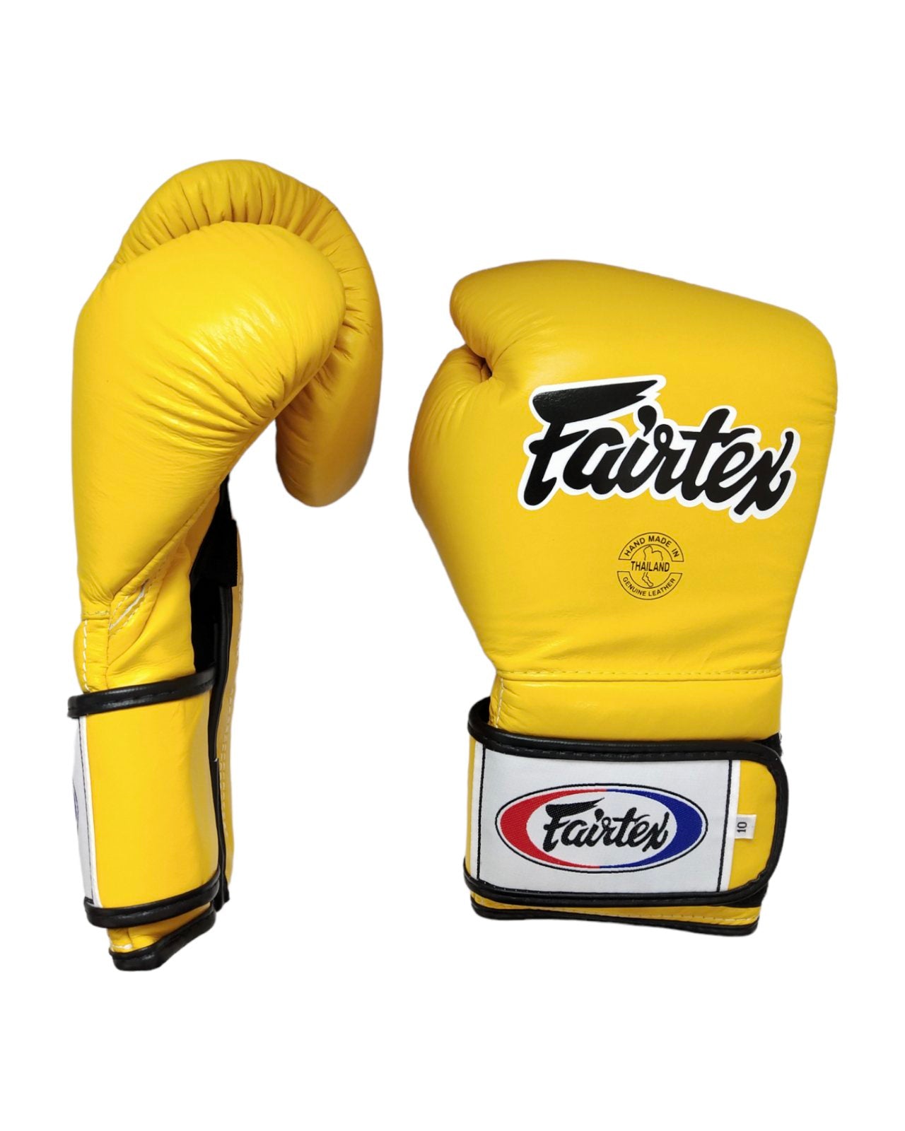 FAIRTEX BGV9 Boxing Gloves [Yellow/Black Piping]