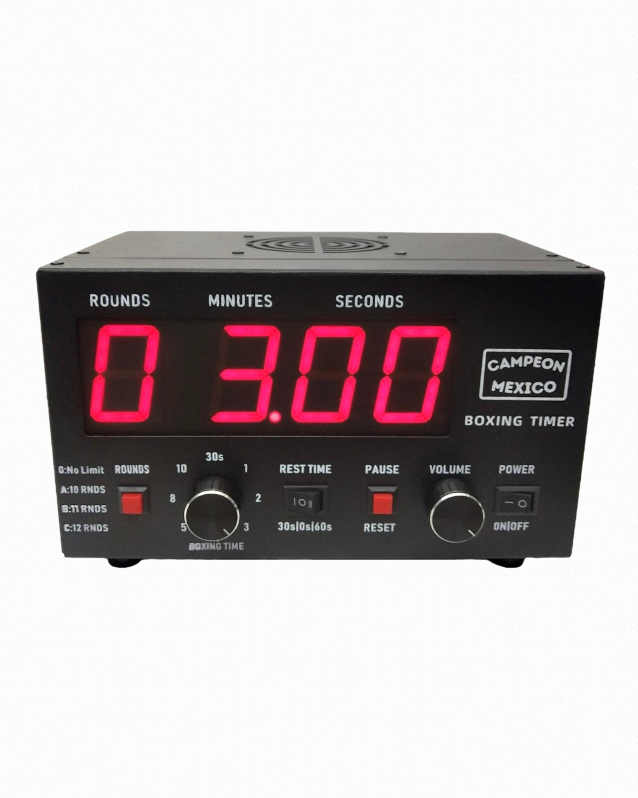 Campeon Mexico Boxing Timer – K1 Extreme Sportshop