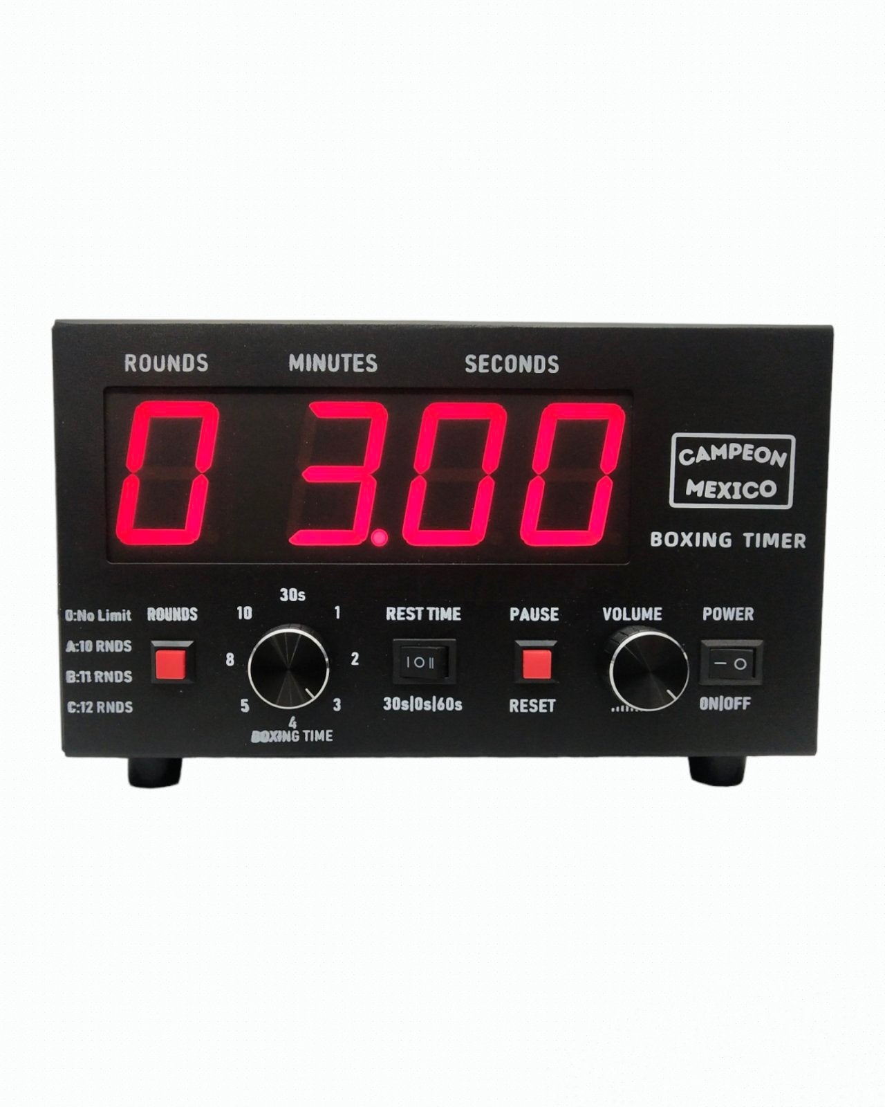 Campeon Mexico Boxing Timer – K1 Extreme Sportshop