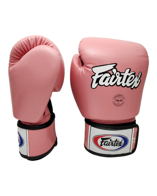 FAIRTEX BGV1 Boxing Gloves [Pink/Black Piping]